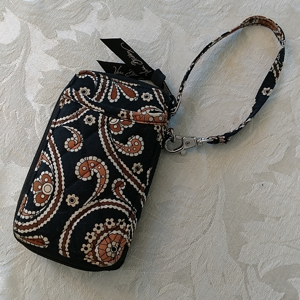 Vera Bradley All in one Wristlet - Excellent condition - Caffe Latte pat…